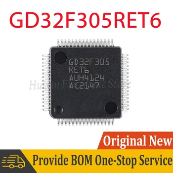 1-5tk GD32F305RET6 LQFP-64 GD32F305 32F305RET6 LQFP-64 Cortex-M4 32-bitine Mikrokontroller MCU IC Controller Kiip Uus Originaal