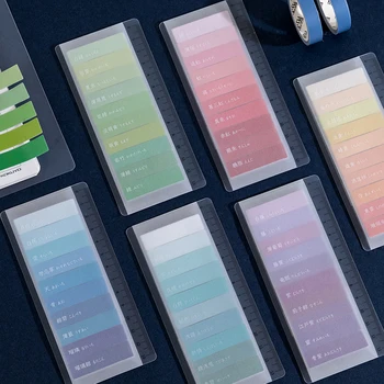 150 Sheets Rainbow Värvi Indeks Memo Pad Märkmete Raamatus Kleebis Notepad Järjehoidja Koolitarbed Kawaii Kirjatarvete
