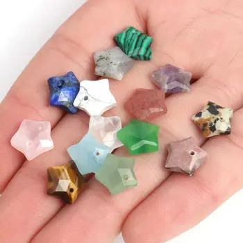 1tk 12x11.5MM Candy Värvi Võlusid Looduslikust Kivist Crystal Jade Star Ripats Ehteid Teha DIY Kaelakee, Käevõru Kõrvarõngas