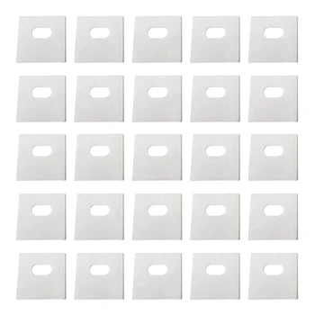 50 Komplekti Selge Vertikaalne Pime Remont Tabs / Vertikaalne Pime Tabs / Pime Fixers - 100 Kokku Kaardid (50 Komplekti)