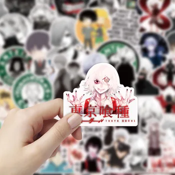 50tk Jaapani Anime Tokyo Ghoul Pagasi Sülearvuti Rula Jalgratta Seljakott Decal Pegatinas Mänguasi Kleebised Lastele Kingitus