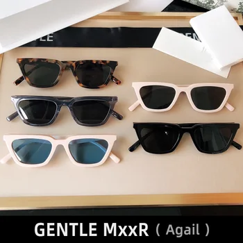 Agail Õrn GM Päikeseprillid Naistele Meeste Mustad Prillid Cat Eye MGlasses Spioon Mood Liiga Luksuslik Disainer Brändi Korea
