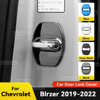 Auto Door Lock Teenetemärgi Kaitsekaas Lipud, Logo Roostevabast Terasest Puhul Chevrolet Blrzer 2019-2022 Auto Tarvikud