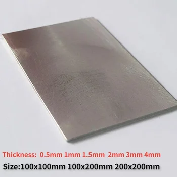 AZ31B Magneesiumi Sulamist Leht Plaat Korter Galvaanilise Anoodid Eksperiment Anoodi CNC Masin Hallituse Metallist Protsessi Paksus on 0,5-4mm