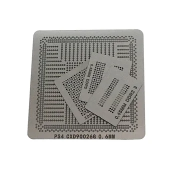 BGA Reballing Šabloonid Otsest Kuumutamist, Jootma Palli Terasest Mall PS4 BGA IC Reball CXD90025G/26 G DDR3-SDRAM-i DDR7 CXC90044GB