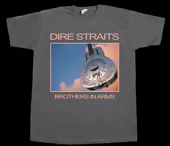 Dire Straits Brothers In Arms Mark Knopfler Rock Hall Lühike, Pikk Varrukas T-Särk