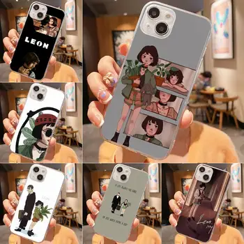 Filmi Tapja Leon Ja Mathilda Telefon Case For Iphone 7 8 Plus X-Xr, Xs 11 12 13 Se2020 Mini Mobile Iphone ' I 14 Pro Max Kohtuasjas
