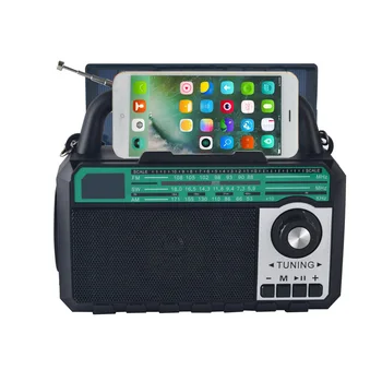 FP-289-S Uus Pihuarvuti Päikese Raadio Telefon Seista USB Laetav Multi-band Radio koos päikesepaneel Bluetooth Taasesitus