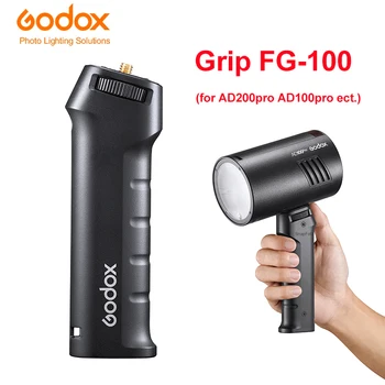 Godox AD200Pro Flash Käepide FG-100 Handheld Stabilizer Käepide rig jaoks Godox AD100Pro AD200 AD200Pro AD300PRO