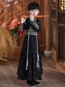 Hanfu Kleit Lapsed Traditsiooniline Hiina Kostüüm Folk Vana Beebi Tüdruk Poiss Tang Sobiks Tantsu Kostüüm Pool Uue Aasta Riided