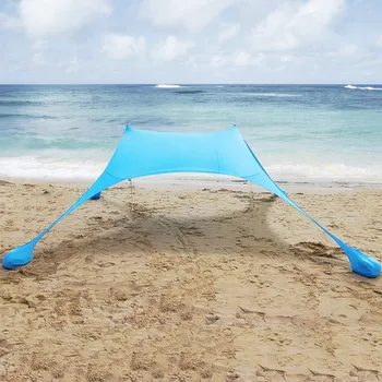 Hulgi Randa Telk sandbag Ankrud Portable Canopy Päike Varjupaik 100% Lycra SunShelter UV-Kaitsega Nokats