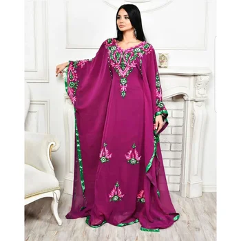 Kleit Royal Aafrika Kostüüm Pruutneitsi Abaya Pikk Pulm Dubai Maroko Pikk Särk Euroopa ja Ameerika Mood, Trend