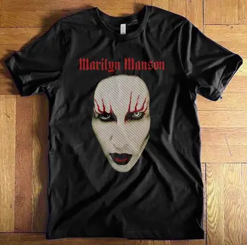 Marilyn Manson Unisex T-särk (Bella Lõuend) pikkade varrukatega