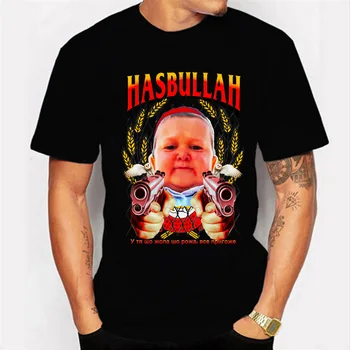Meeste T-särk Hasbulla Magomedovi Meem Naljakas Tshirt Mehed Suvel Casual Meeste T-Särk Hipster Hip-hop Tee Särk Homme Streetwear