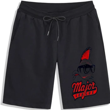 Naljakas Meeste Püksid Naiste uued lühikesed Püksid Major League Vintage Logo lahedad Püksid
