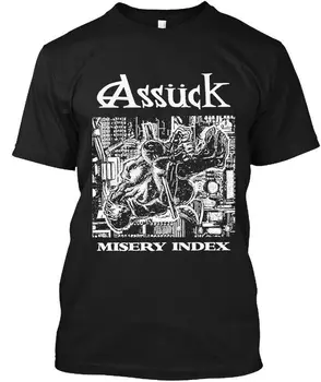NWT Assück Viletsuse Indeks Ameerika Grindcore Metal Bänd, Muusika T-Särk, Suurus S-3XL