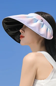 Peen Suvel Reisida Tühi Mütsi Naiste päikesekaitse Müts UV Kaitse Päikese Müts Reisi Päike Müts Beach Shell Suur Nokk Müts
