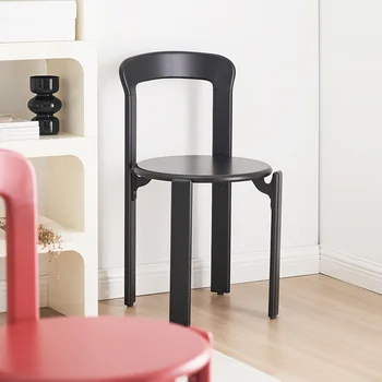 Põhjamaade täispuidust söögi tool koju elutuba tagasi tooli lihtne homestay läbirääkimiste tooli värv antiikne tool