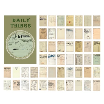 Reisi Trükitud Muster Kirja Kirjutamine Kooli 50 lehte Vintage Päevik Mini DIY Kingitus Teataja Sülearvuti Memo Pad Office Portable