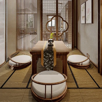 Toote saab kohandada. Hiina Uus Tee Platvorm Zen Monastery Multifunktsionaalne Vastuvõtt Tool Tabelis Club Hotel Mudel Roo