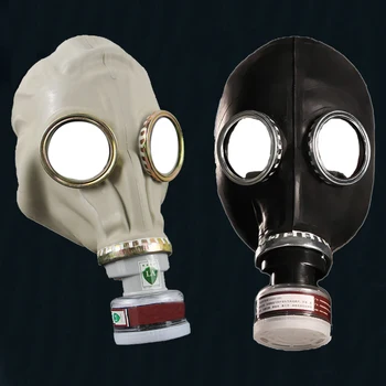 Uus 64-Tüüpi Universaalsed Must Gaasi Täis Mask Respiraatorit Maali Spray Pestitsiidide Looduslikust Kummist Mask Keemiline Ennetamise Mask