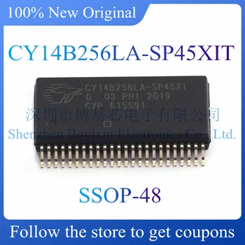 UUS CY14B256LA-SP45XIT.Algse ja tõelise staatiline muutmälu (SRAM) kiip. Pakett SSOP-28