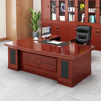 Uus kaasaegne kontorimööbel uusima office desk workstation tabeli kujunduse tegevjuht executive desk manager L kujuline mdf tabel