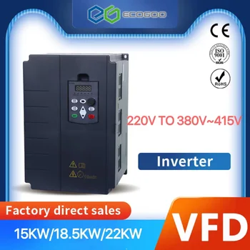 VFD 220V 380V, et 30KW AC 380V 22KW/18.5 KW/15KW Variable Frequency Drive 3-Faasiline Kiiruse Kontroller, Inverter Mootor, VFD Inverter