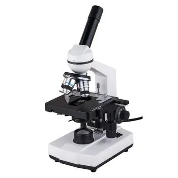 XSP104 Monocular Bioloogilise Mikroskoobi koos Maha LED Lamp Õpilaste Õpetamise Microscopio